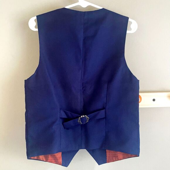 Fully Lined Adjustable Suit Vest - Picture 8 of 9